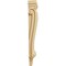 Ekena Millwork 6 1/4"W x 3"D x 22"H Large Traditional Pilaster Corbel, Alder CORW06X03X22PTAL - alternate 2